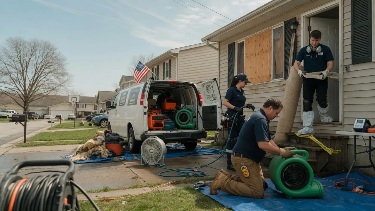 Water Damage Restoration in Saint Petersburg, PA near me